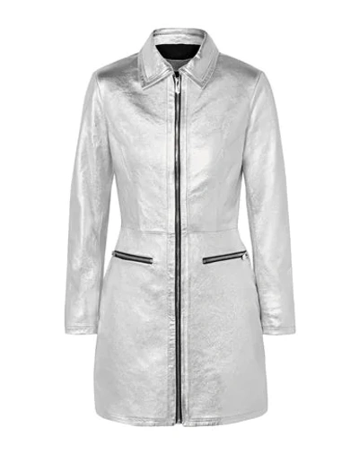 The Mighty Company Overcoats In Silver