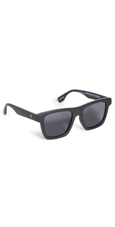 Le Specs Grassy Knoll Sunglasses In Black Grass