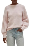 Equipment Marsielle Silk Sweater In Hushd Violet