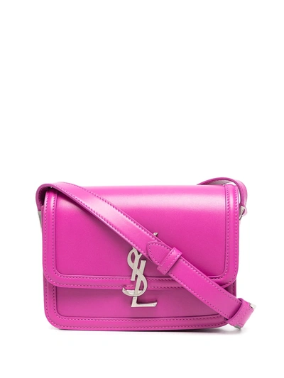 Saint Laurent Small Solferino Crossbody Bag In Pink