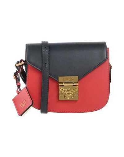 Mcm Across-body Bag In Red