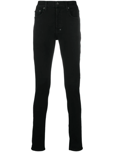 Prps Mid-rise Skinny Jeans In Black