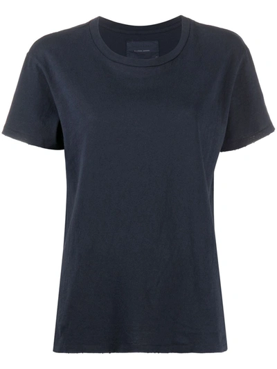 Nili Lotan Short Sleeved T-shirt In Blue