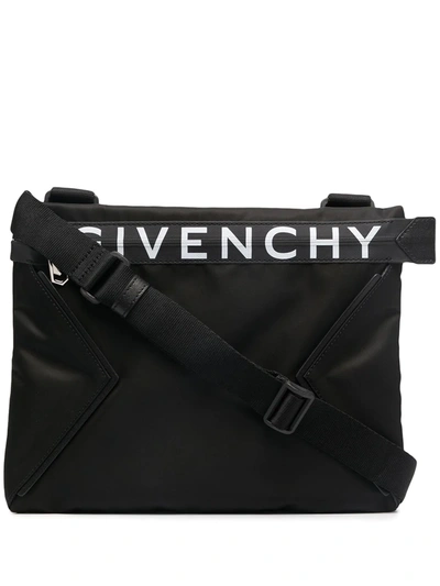 Givenchy Logo-print Crossbody Bag In Black