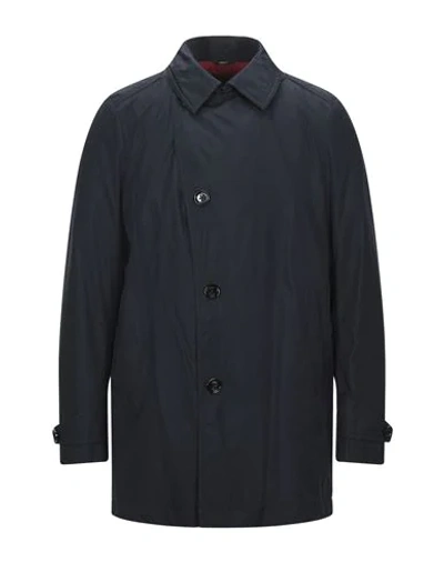 Allegri Overcoats In Dark Blue