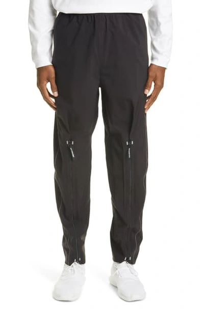 And Wander Pertex Shield Water Repellent Base Layer Pants In Black
