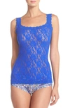 Hanky Panky Signature Lace Camisole In Sapphire