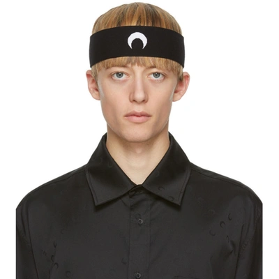 Marine Serre Black Moon Headband