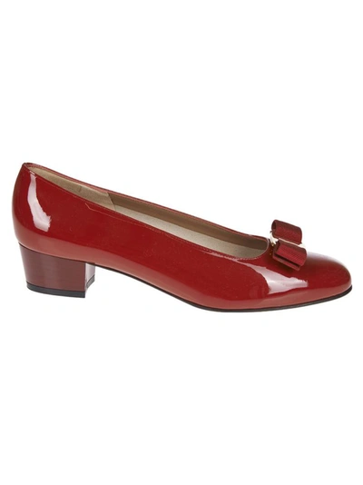 Ferragamo Salvatore  Flat Shoes Red