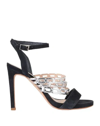 Chantal Sandals In Dark Blue