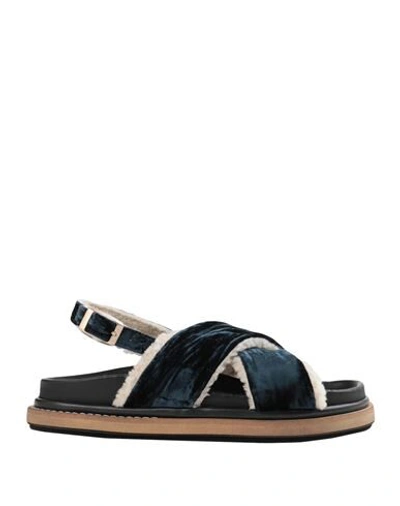 Alohas Sandals In Slate Blue