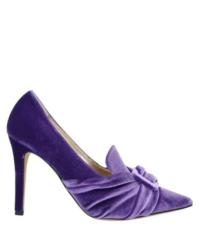 Chiara Boni La Petite Robe Loafers In Purple