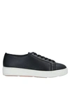 Santoni Sneakers In Black