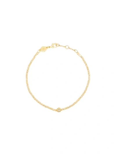 Anni Lu 18kt Gold Plated Brass Balani Gemstone Bracelet