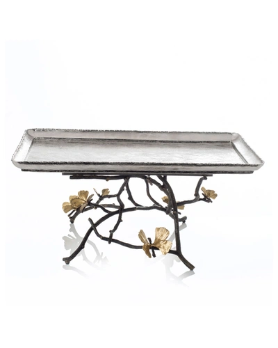 Michael Aram Butterfly Gingko Large Footed Centerpiece Tray