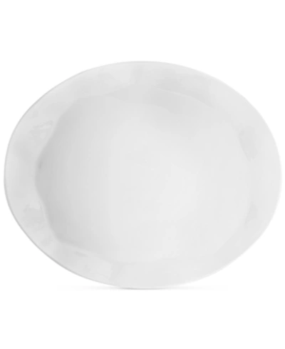 Q Squared Ruffle Melamine 21" X 17" Turkey Platter