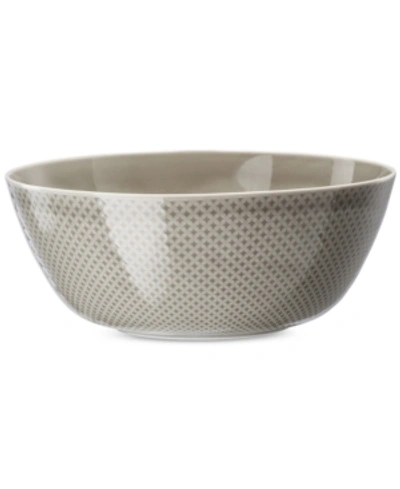 Rosenthal Junto Pearl Grey Large Serving Bowl