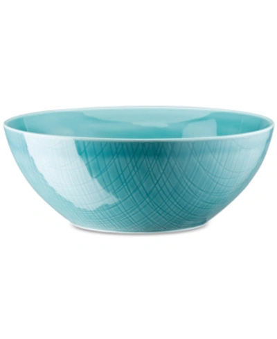 Rosenthal Mesh Salad/serve Bowl In Blue