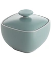 Nambe Pop Collection By Robin Levien Sugar Bowl In Blue