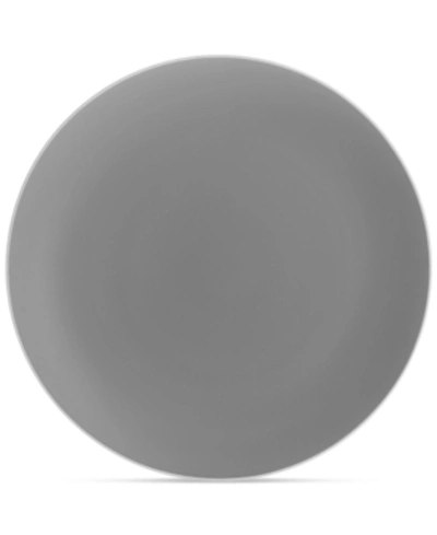 Nambe Pop Collection By Robin Levien Dinner Plate In Slate