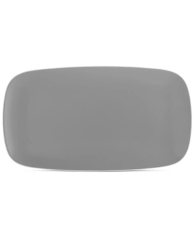 Nambe Pop Collection By Robin Levien Platter In Slate