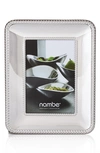 Nambe Braid Chrome Picture Frame In Silver
