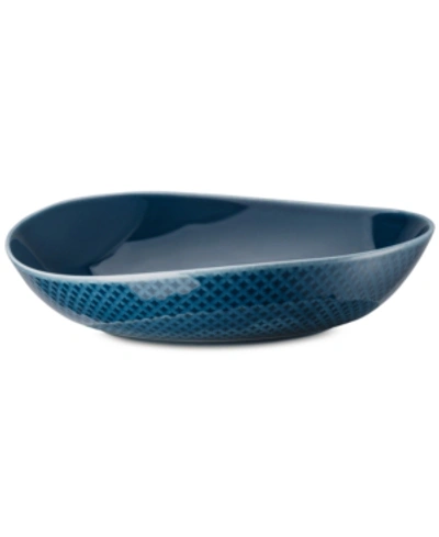 Rosenthal Junto Deep Soup Plate In Ocean Blue