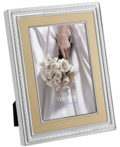 Vera Wang Wedgwood With Love Gold 5"x 7" Frame