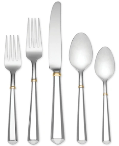 Kate Spade New York Todd Hill Gold 5pc Flatware Set