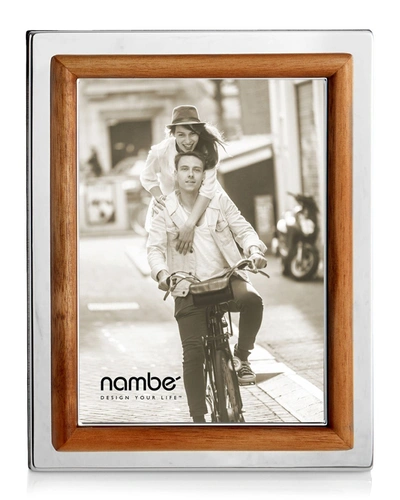 Nambe Hayden Picture Frame, 5" X 7" In Brown