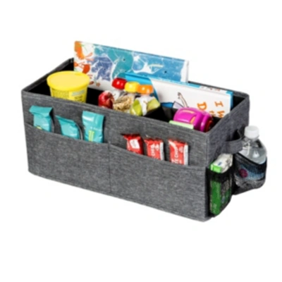 Honey Can Do Back Seat Car Organizer In Textured Grey