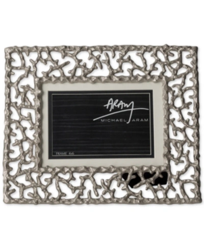 Michael Aram Ocean Reef 5" X7" Frame In Silver