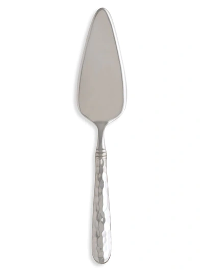 Vietri Martellato Pastry Server In Silver