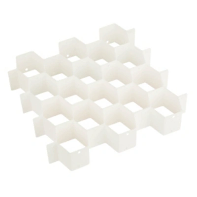 Honey Can Do 32 Compartment Drawer Organizer In White