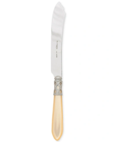 Vietri Aladdin Antique Cake Knife In Ivory