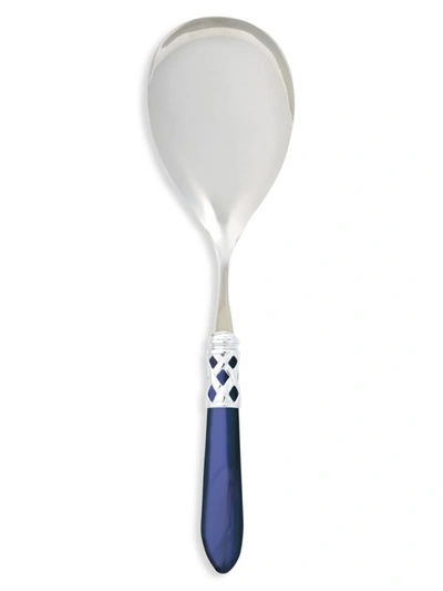 Vietri Aladdin Brilliant Aqua Serving Spoon In Blue