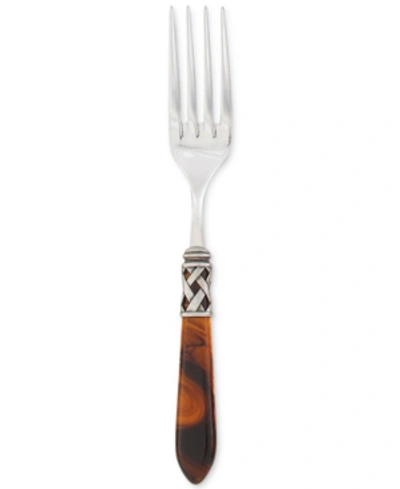 Vietri Aladdin Brilliant Serving Fork In Med Brown
