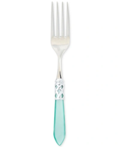 Vietri Aladdin Brilliant Serving Fork In Turq,aqua
