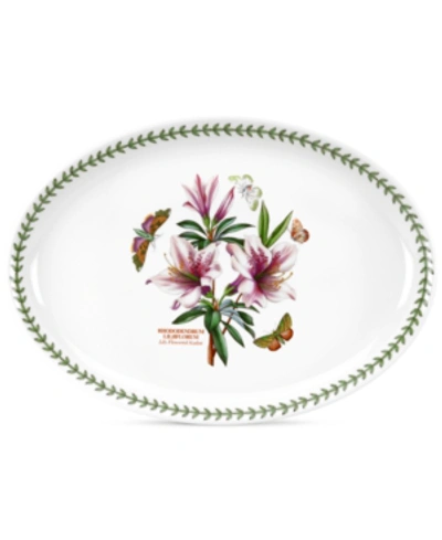 Portmeirion Botanic Garden Oval Platter In White