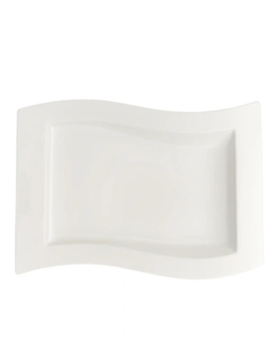 Villeroy & Boch New Wave Gourmet Dinner Plate In White
