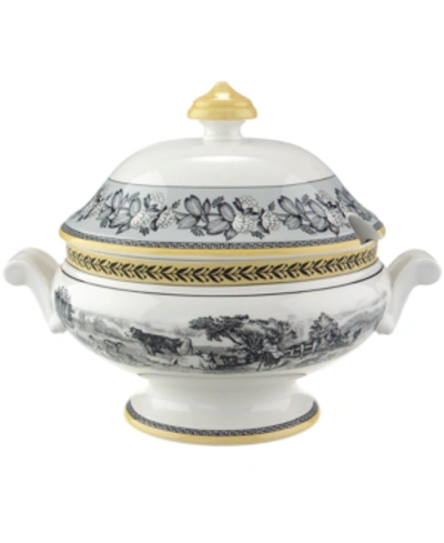 Villeroy & Boch Audun Covered Vegetable Dish, 64 Oz. In Yellow Multi