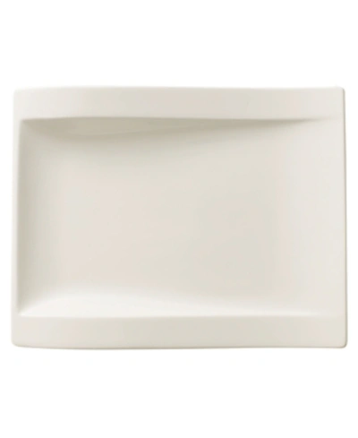 Villeroy & Boch Dinnerware, New Wave Large Rectangular Salad Plate In White