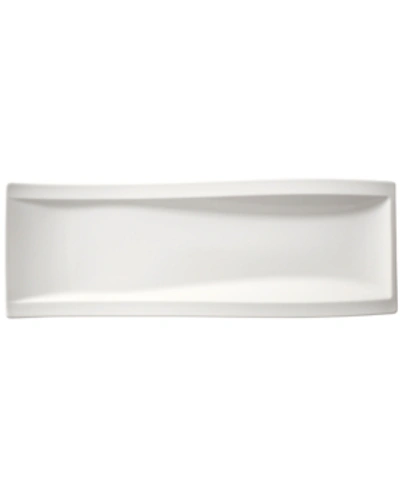 Villeroy & Boch Dinnerware, New Wave Antipasti Plate In White