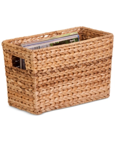 Honey Can Do Honey-can-do Magazine Basket Water Hyacinth In Natural