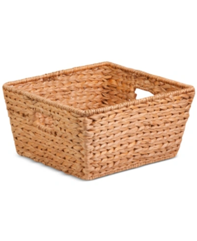 Honey Can Do Honey-can-do Short Water Hyacinth Basket In Natural