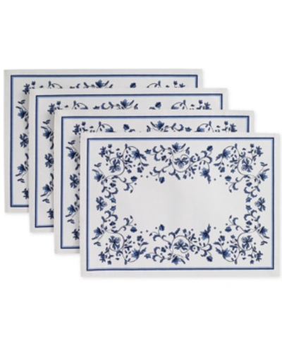 Portmeirion Blue Portofino 4-pc. Placemat Set In Multi