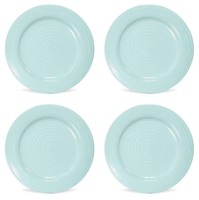 Portmeirion Sophie Conran Celadon Luncheon Plate Set Of 4