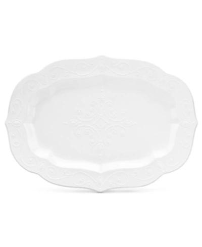 Lenox French Perle Large Platter In White