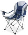 Picnic Time Oniva By  Reclining Camp Chair In Navy