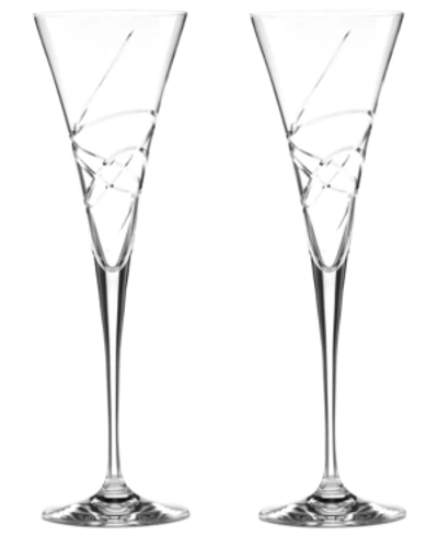 Lenox Stemware, Adorn Toasting Flutes, Set Of 2